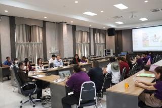 19. ประชุมหารือการซ่อมบำรุงอาคาร KPRU HOME วันที่ 5 มกราคม 2567 ณ ห้องประชุมอาคาร KPRU HOME ชั้น 1 สำนักบริการวิชาการและจัดหารายได้